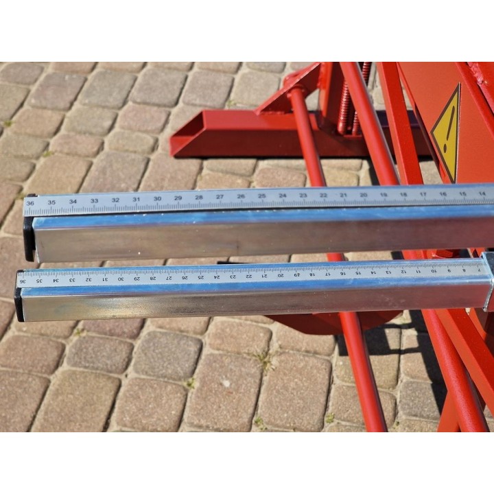 Magnetische Messlehre / Einstellhilfe 2 St. 65cm Abkantbank