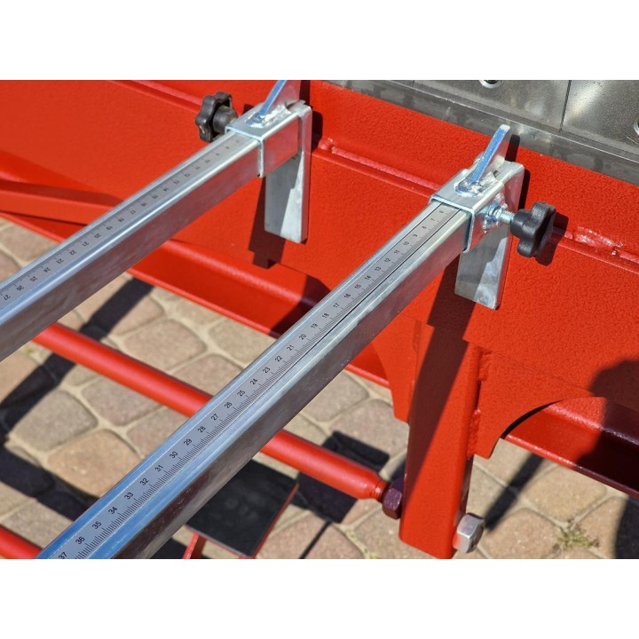 Magnetische Messlehre / Einstellhilfe 2 St. 65cm Abkantbank