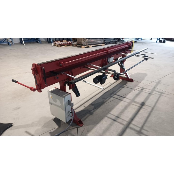 Elektrische 4m Abkantbank RED-4200/0.8/150* mit Aussparung, Biegemaschine, Schwenkbiegemaschine