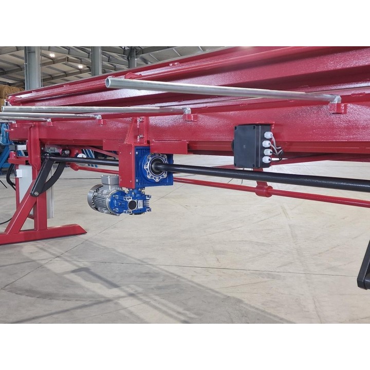Elektrische 4m Abkantbank RED-4200/0.8/150* mit Aussparung, Biegemaschine, Schwenkbiegemaschine