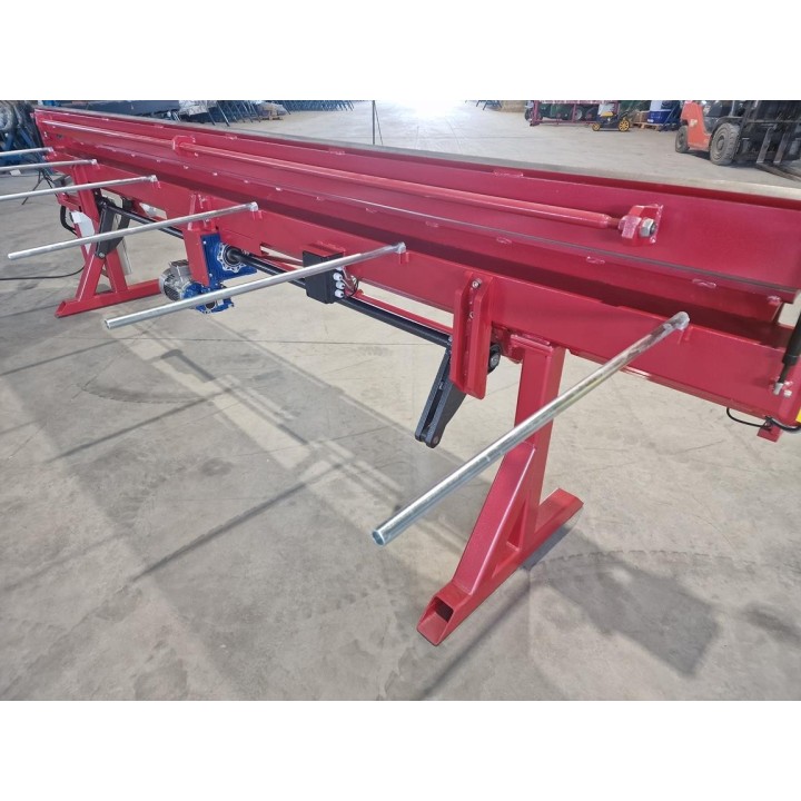 Elektrische 4m Abkantbank RED-4200/0.8/150* mit Aussparung, Biegemaschine, Schwenkbiegemaschine