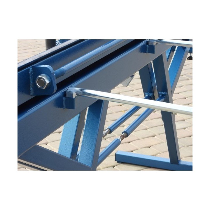 Abkantbank 2000L, Biegemaschine mit Rollenschere