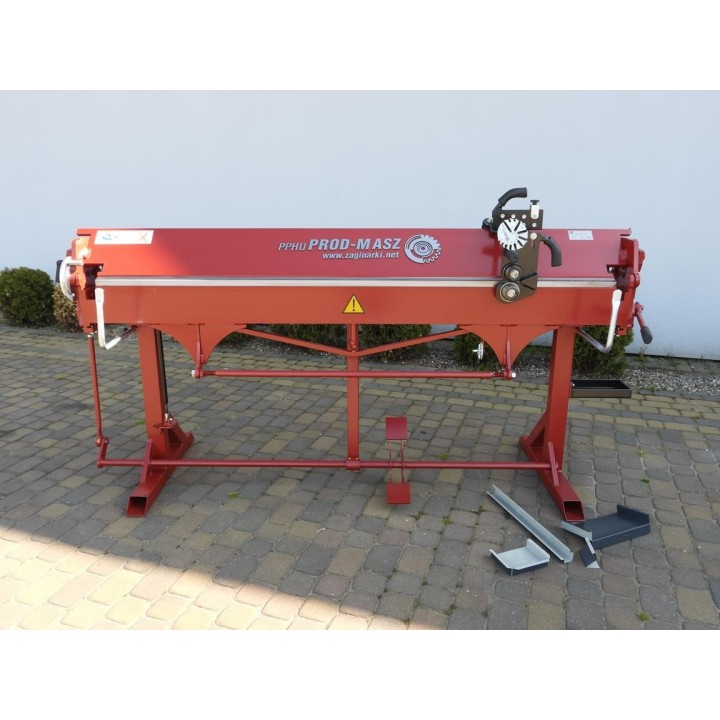 Abkantbank RED PLUS mit Rollenschere, Abkantmaschine