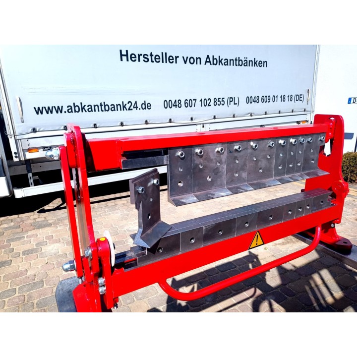 Abkantbank, Segmentabkantbank 650mm, Abkantmaschinen mit Segmenten