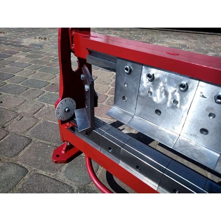 Abkantbank, Segmentabkantbank 650mm, Abkantmaschinen mit Segmenten
