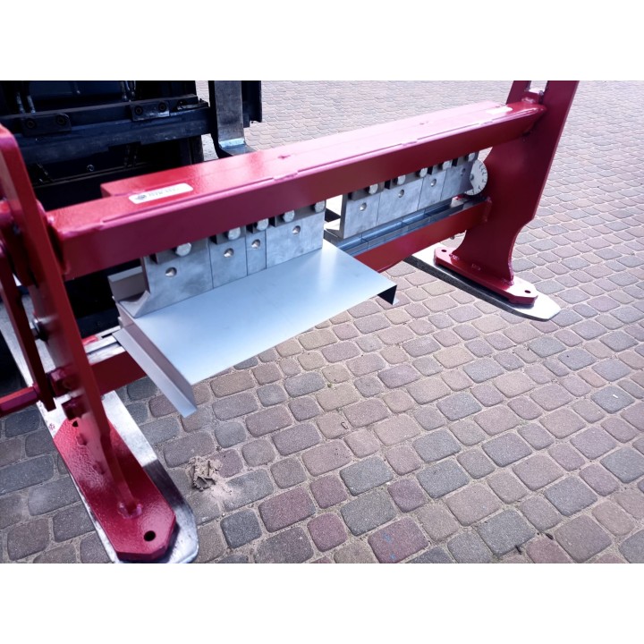 Abkantbank, Segmentabkantbank 650mm, Abkantmaschinen mit Segmenten