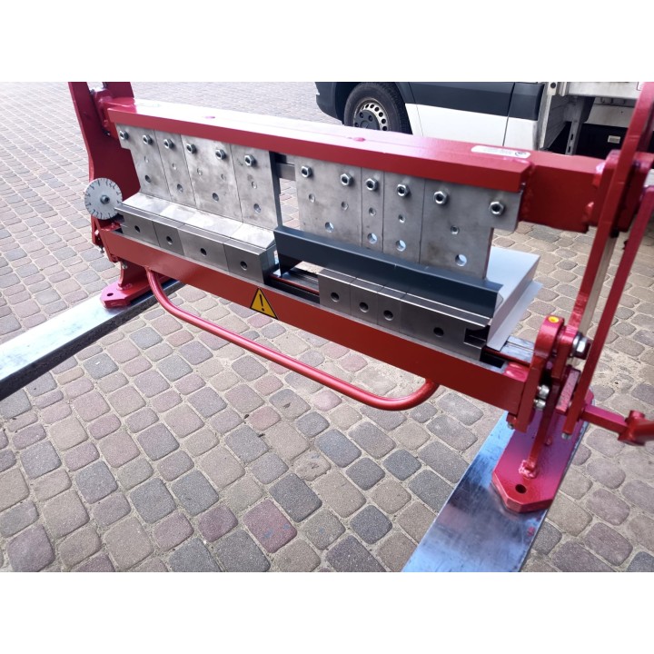 Abkantbank, Segmentabkantbank 650mm, Abkantmaschinen mit Segmenten