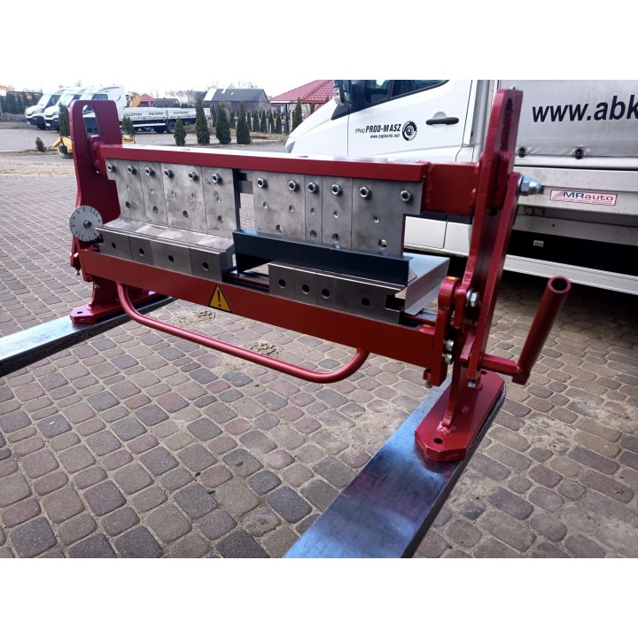 Abkantbank, Segmentabkantbank 650mm, Abkantmaschinen mit Segmenten