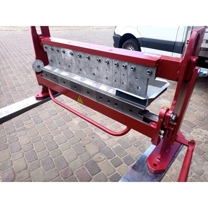 Abkantbank, Segmentabkantbank 650mm, Abkantmaschinen mit Segmenten