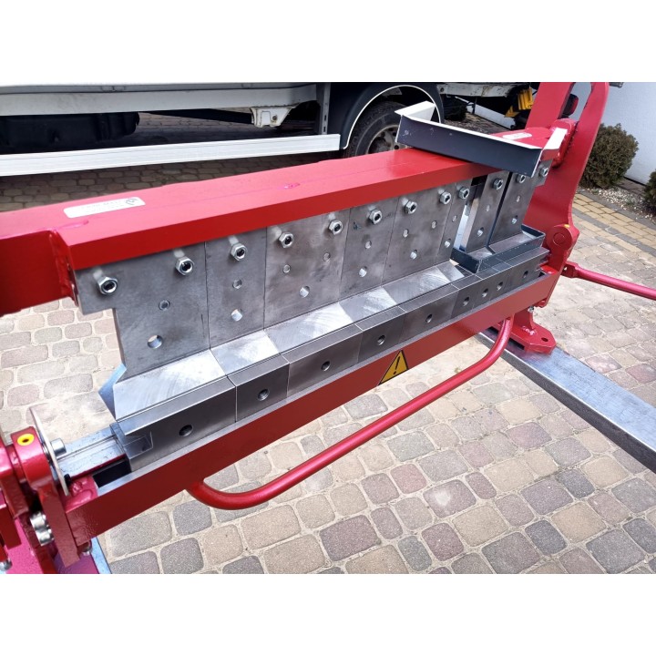 Abkantbank, Segmentabkantbank 650mm, Abkantmaschinen mit Segmenten
