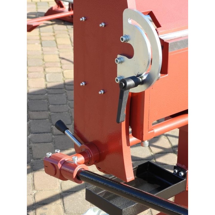 Abkantbank RED PLUS 3m mit Fußpedal, Rollenschere, Biegemaschine