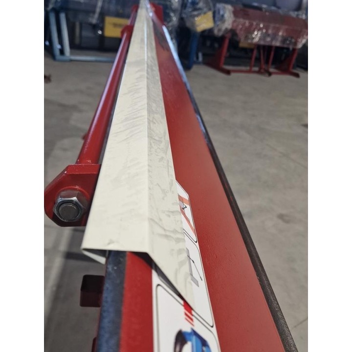 Abkantbank RED PLUS 3m mit Fußpedal, Rollenschere, Biegemaschine
