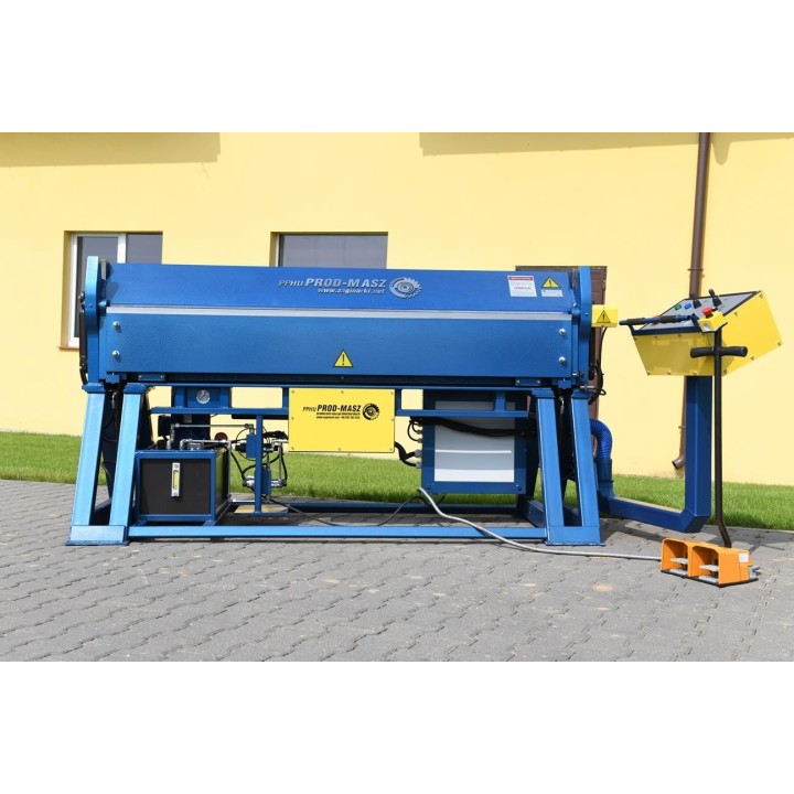 Halbautomatische Abkantbank 2m,  Biegemaschine, Sickenmaschine