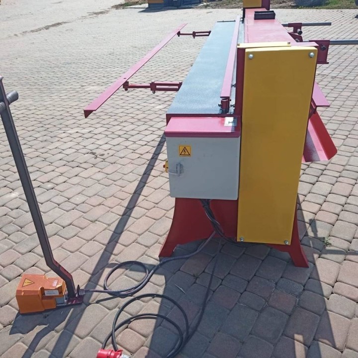 Hydraulische Tafelblechschere 3m, Abkantbank, Biegemaschine