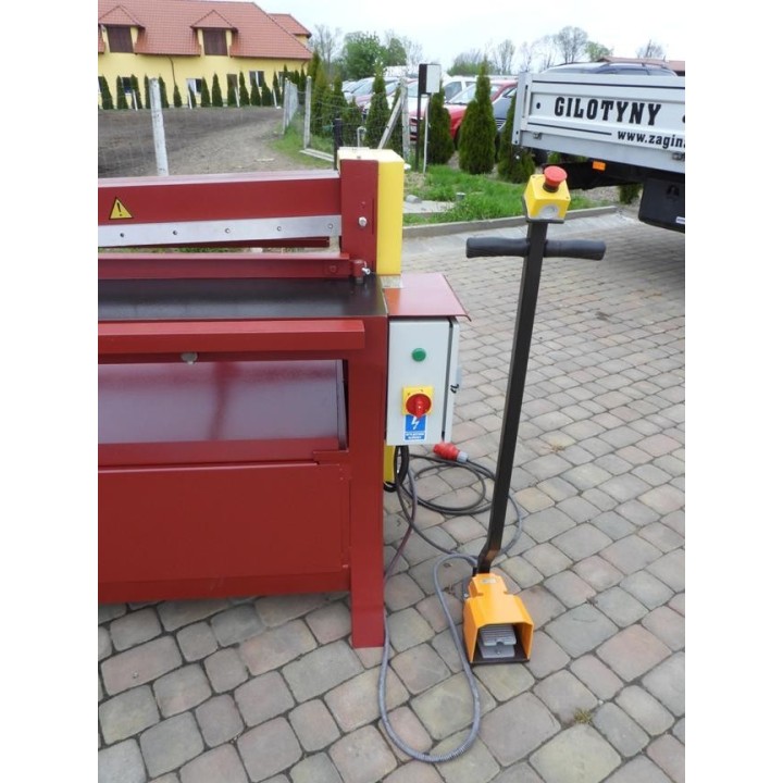Tafelschere Schlagschere hydraulisch 1500/1.2, Abkantbank shop