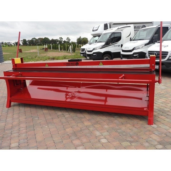 Tafelschere manuell, Abkantbank, Rollenschere