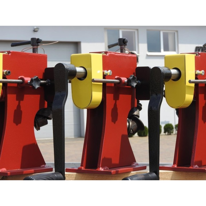 Sickenmaschine manuell, Abkantbank, Abkantmaschine