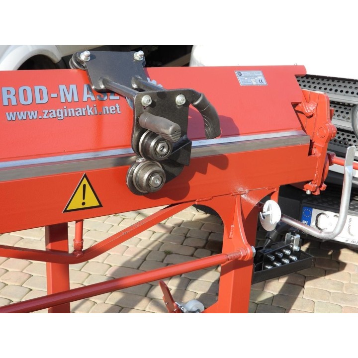 Biegemaschine RED PLUS1400 inkl. Transportrollen, Abkantbank