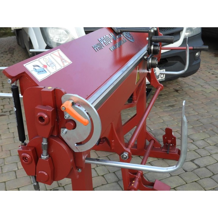 Biegemaschine RED PLUS1400 inkl. Transportrollen, Abkantbank