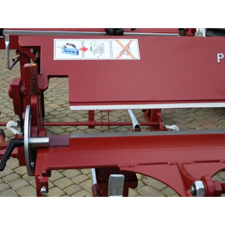 Biegemaschine RED PLUS1400 inkl. Transportrollen, Abkantbank