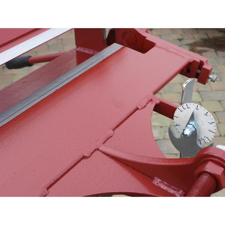 Biegemaschine RED PLUS1400 inkl. Transportrollen, Abkantbank