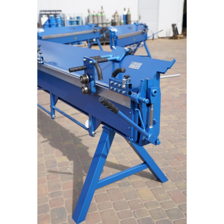 Abkantbank 4 m mit Rollenschere, Biegemaschine, Blechbiegemaschine