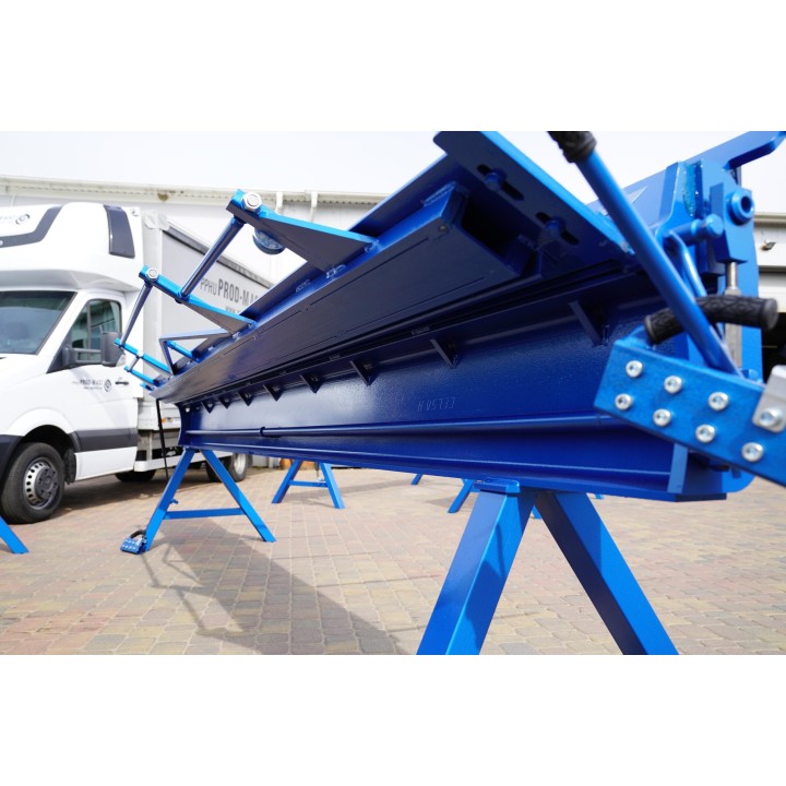 Abkantbank 4 m mit Rollenschere, Biegemaschine, Blechbiegemaschine