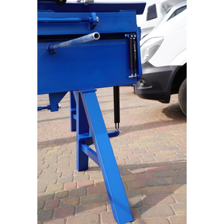 Abkantbank 4 m mit Rollenschere, Biegemaschine, Blechbiegemaschine