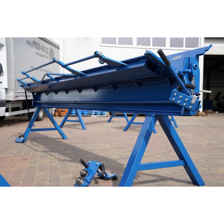 Abkantbank 4 m mit Rollenschere, Biegemaschine, Blechbiegemaschine