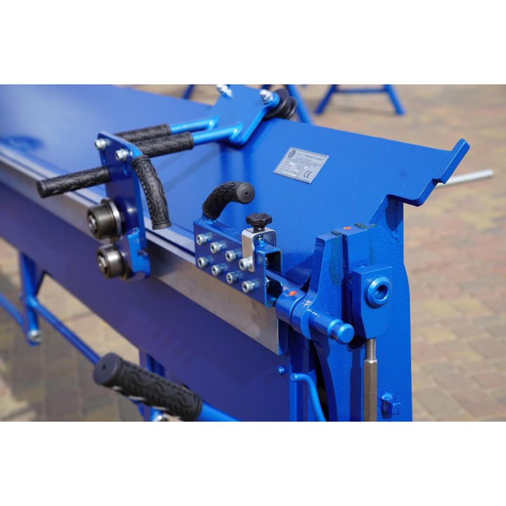 Abkantbank 4 m mit Rollenschere, Biegemaschine, Blechbiegemaschine