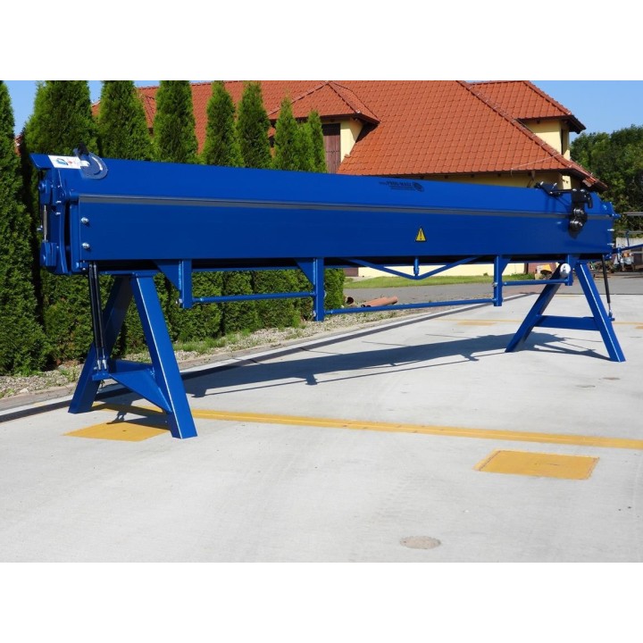 Abkantmaschine 4m mit Rollenschere, Abkantmaschine ZGR 4000/0.65