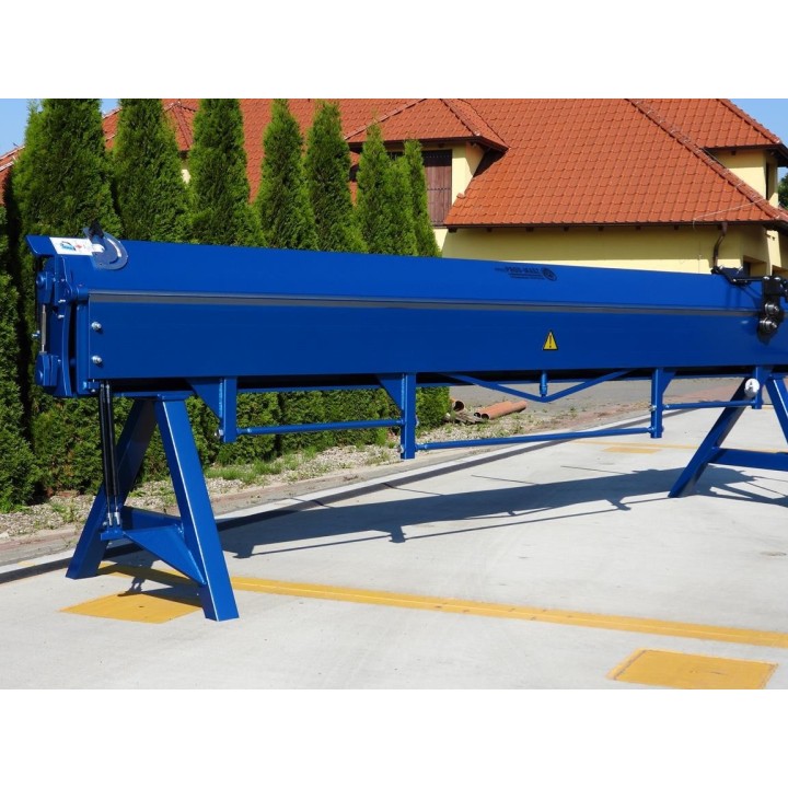 Abkantmaschine 4m mit Rollenschere, Abkantmaschine ZGR 4000/0.65