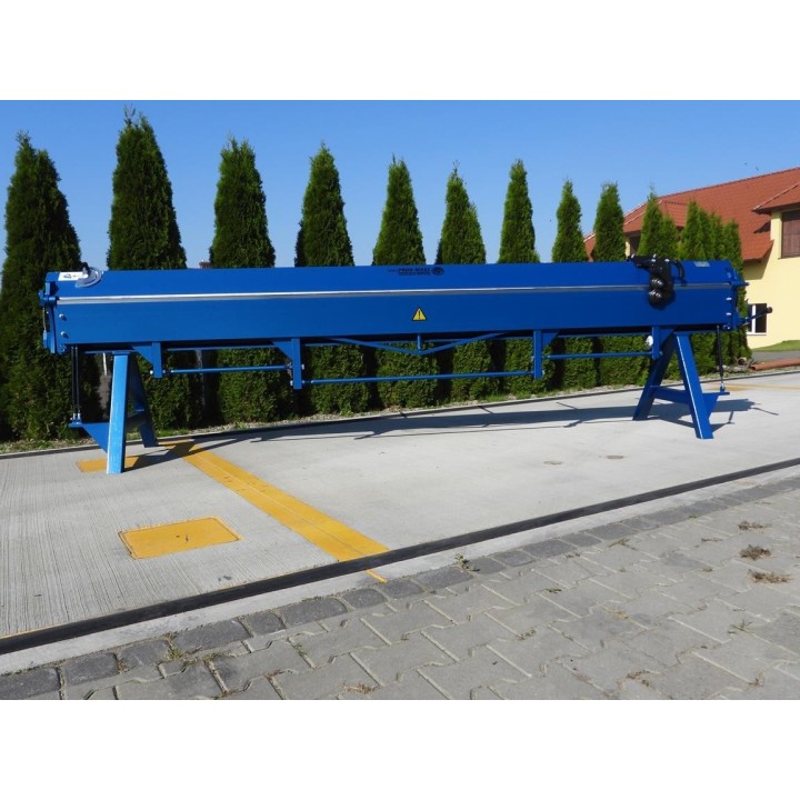 Abkantmaschine 4m mit Rollenschere, Abkantmaschine ZGR 4000/0.65
