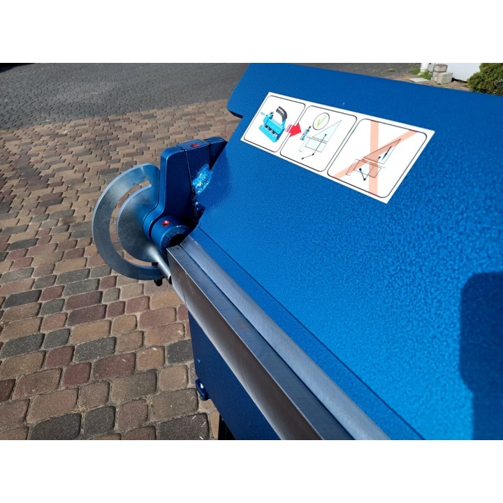 Abkantbank 2m, Biegemaschine Schwenkbiegemaschine
