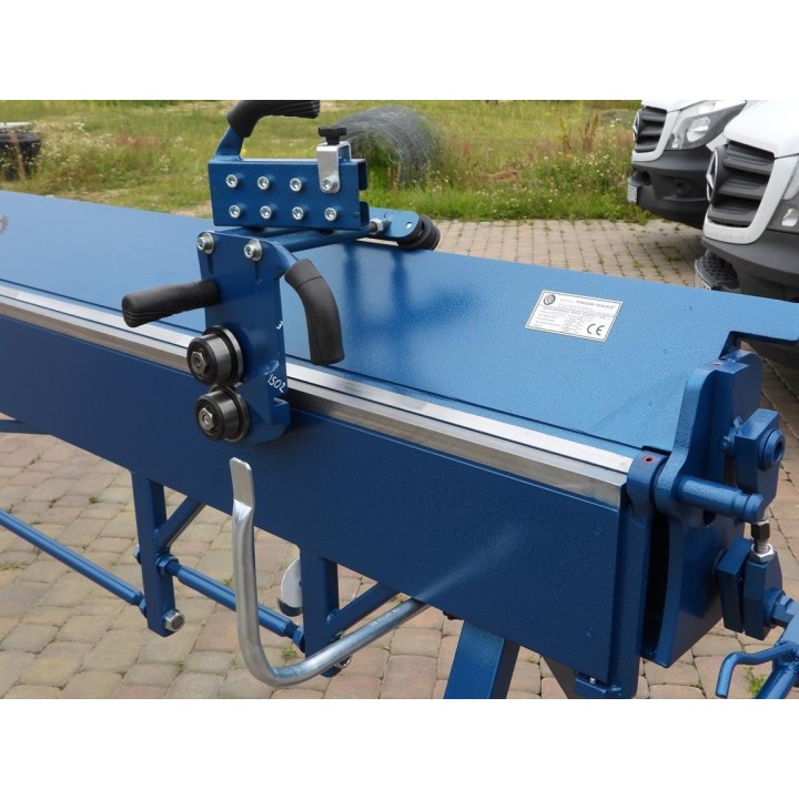 Abkantbank 3m mit Rollenschere, Biegebank, Abkantmaschine