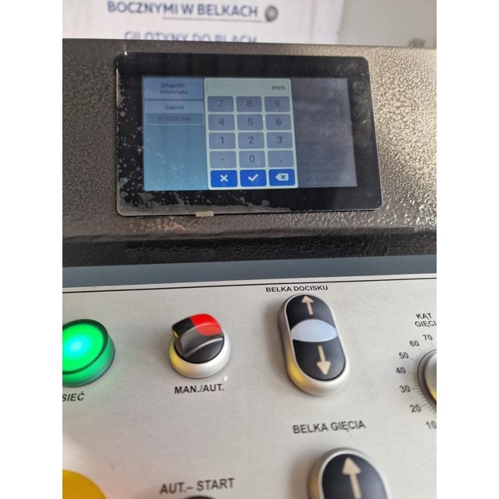 Elektrische Abkantbank 3m Biegemaschine RED-3200/1mm/150*